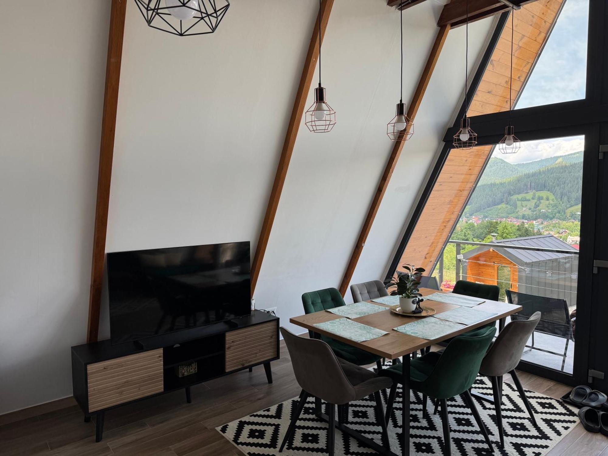 Ambiance Aframe Chalet Campulung Moldovenesc